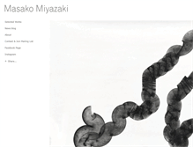 Tablet Screenshot of masakomasako.com